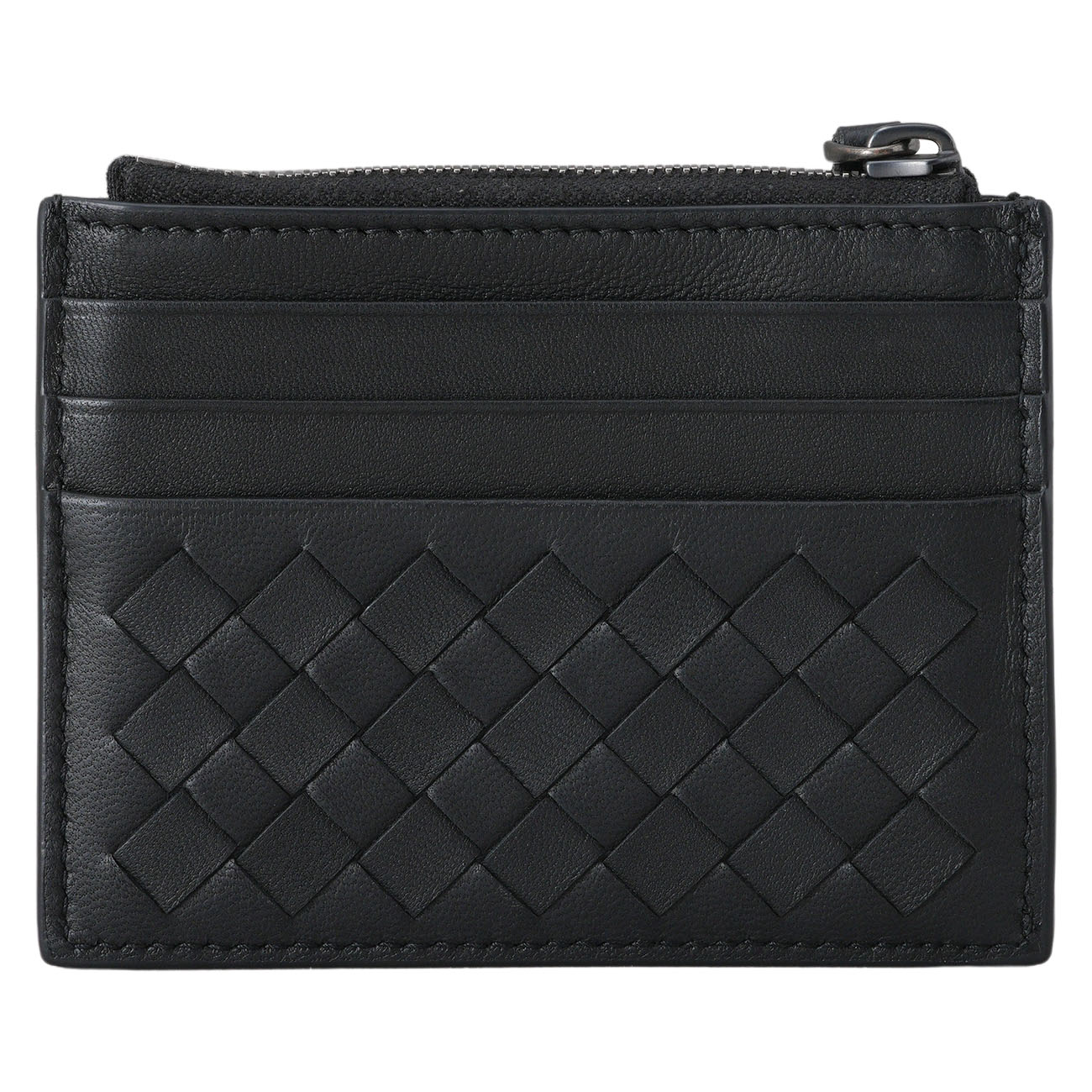 BOTTEGA VENETA(USED)보테가베네타 인트레치아토 지퍼 카드홀더